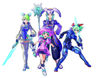 Phantasy Star Portable 2 - Phantasy Star Portable 2 арты